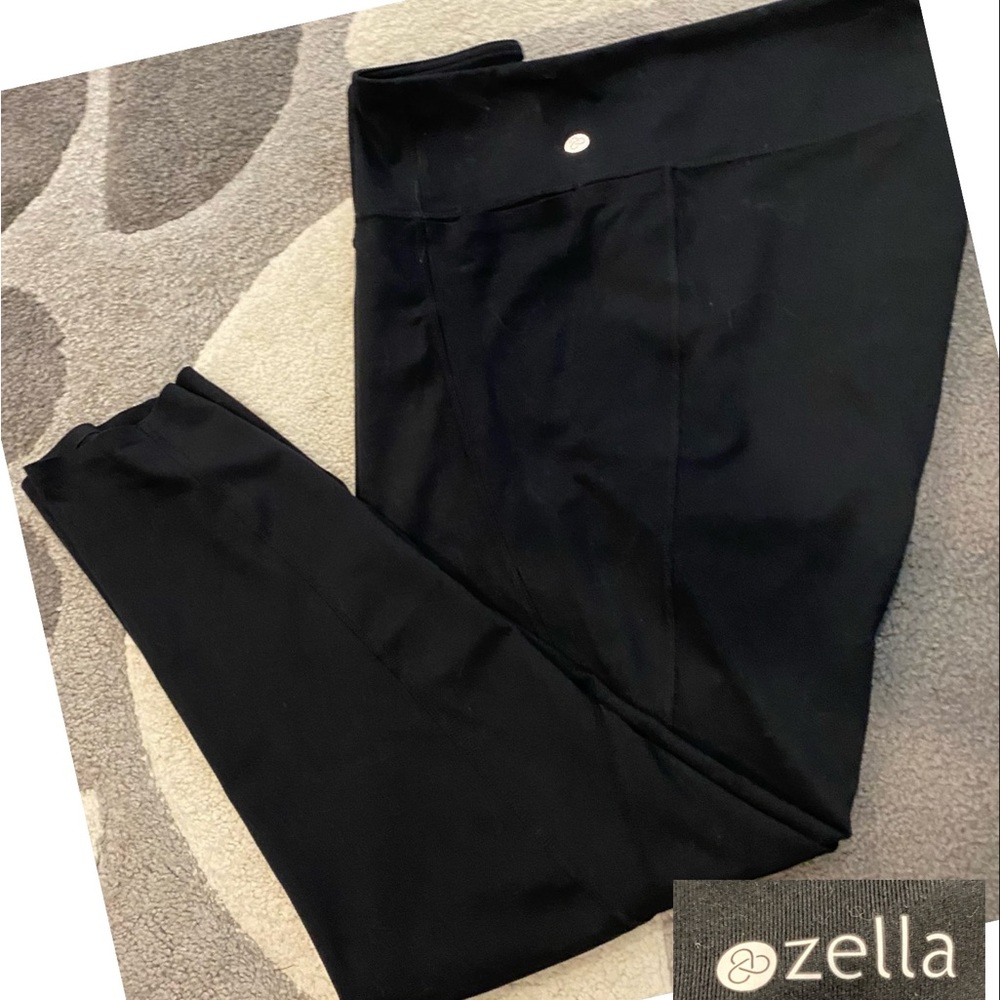 Zella xxl crop legging pants with side pockets